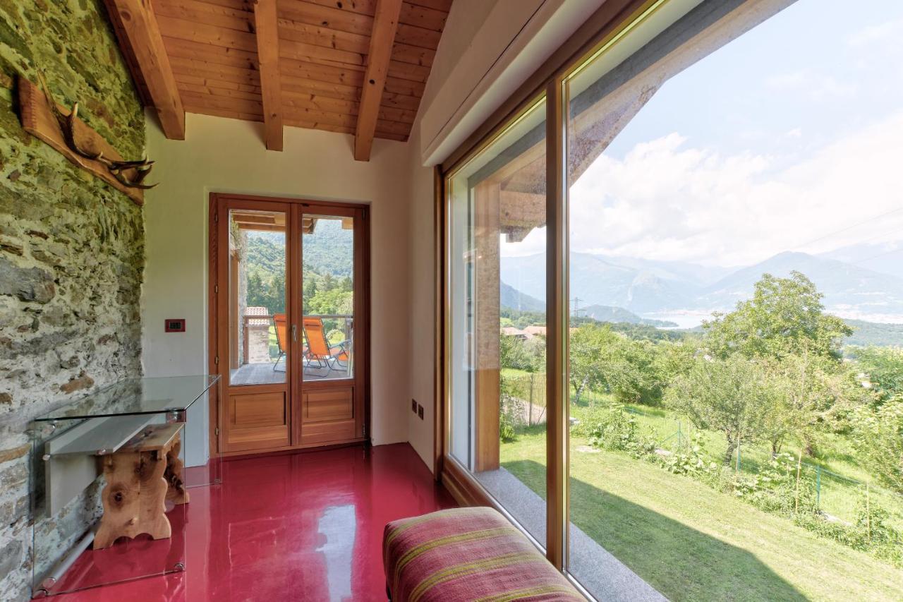 Chalet Con Piscina E Vista Panoramica Colico Zewnętrze zdjęcie