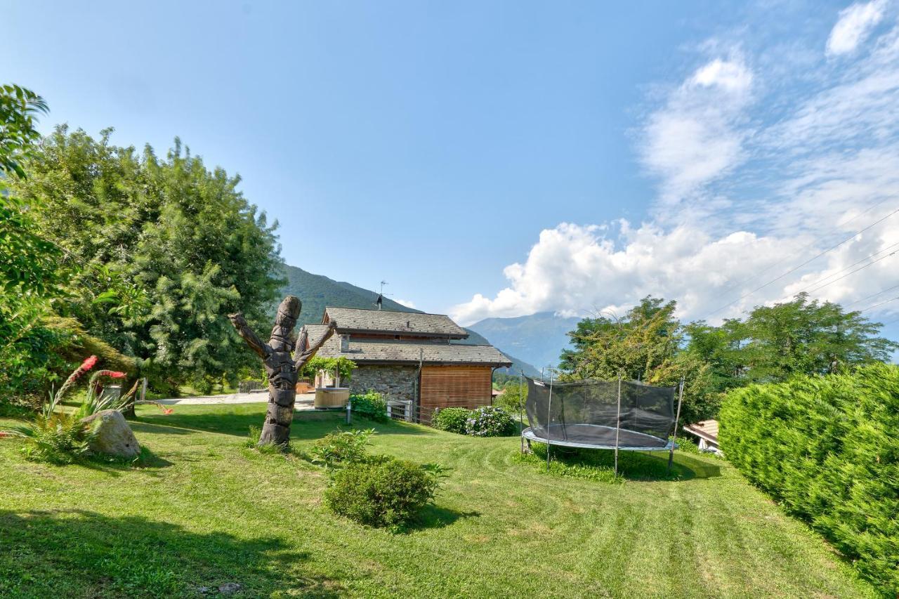 Chalet Con Piscina E Vista Panoramica Colico Zewnętrze zdjęcie